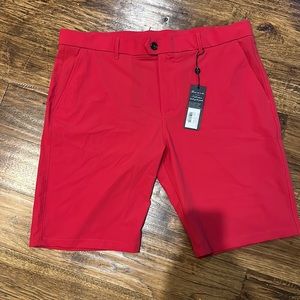 NWT - Greyson - men’s golf shorts - 38 - red